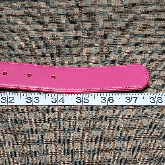 Nike Pink Belt with Silver Buckle - Picture 10 of 11